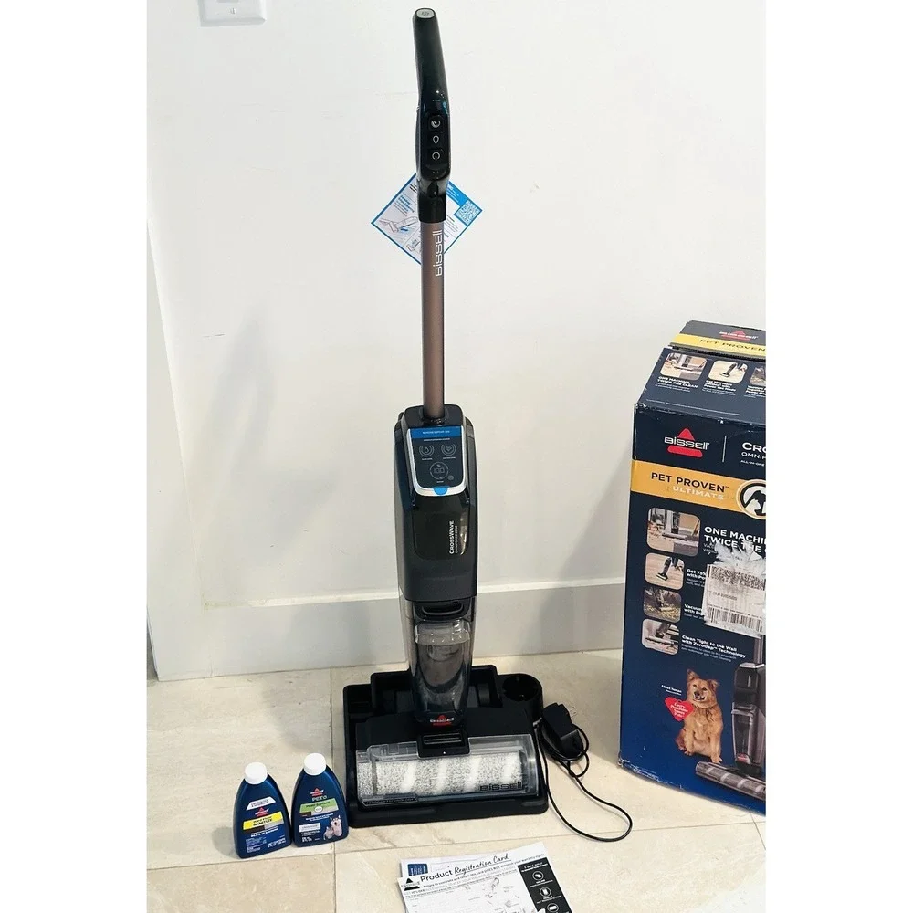 New BISSELL CROSSWAVE OmniForce Cordless Lightweight WET DRY Vacuum Cleaner 3930
